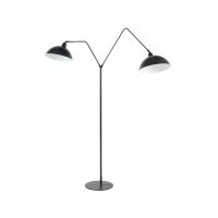Light & Living Orion vloerlamp 2L - mat zwart