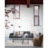 Light & Living Orion vloerlamp 2L - mat zwart