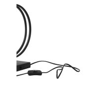 Rudra tafellamp 25x10x30 cm - mat zwart