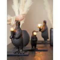 Light & Living Penguin tafellamp E14 16x13x34 cm - mat zwart