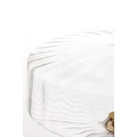 Pleat tafellamp Ø30x45 cm - glas helder/goud