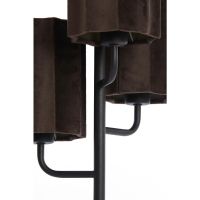 Edisa tafellamp 3L - velvet donkerbruin