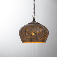 Emine hanglamp brons 43,5cm van het woonmerk Light&Living