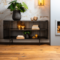 Yinthe dressoir 149x40x80 cm zwart van het woonmerk Light & Living