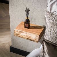 Hardy nachtkastje zwevend acacia hout XS | set van 2