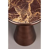 Mount bijzettafel M - bruin/zwart