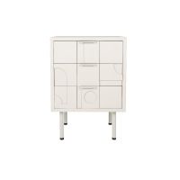 Beau bijzettafel/nachtkastje - beige