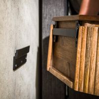 Fraaai Sedona nachtkastje wave rond - zand