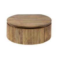 Fraaai Sedona nachtkastje wave rond - zand