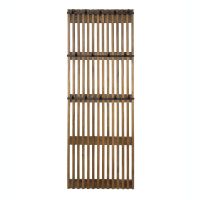 Odila kapstok 14 haken mangohout zandkleur van het woonmerk Fraaai