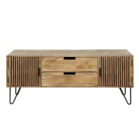 Odila tv-meubel mangohout 135cm van het woonmerk Fraaai