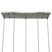 By-Boo Pivot hanglamp rechthoek - grijs glas