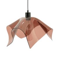 Nims hanglamp 1 - bruin glas