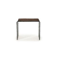 Ripple bijzettafel - bruin