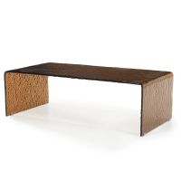 Ripple salontafel - bruin