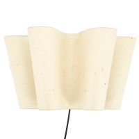Meander wandlamp - crème