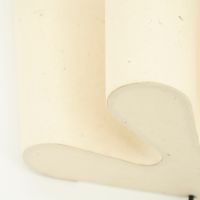 Meander wandlamp - crème