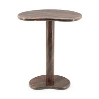 Rosso bijzettafel marmer - burgundy