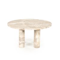 By-Boo Marmo salontafel ø70 cm - beige