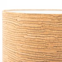 Kura vloerlamp kruk - naturel