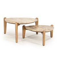 Marnish bijzettafel klein - naturel