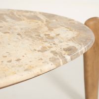 Marnish bijzettafel groot - naturel