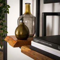 Woody metaal wandplank 20 cm van het woonmerk Fraaai