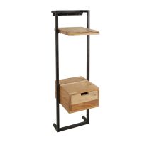 Alex nachtkastje hout/metaal 30x100 cm van het woonmerk Fraaai