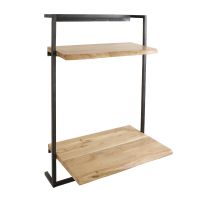 Alex bureau hangend hout/metaal 65x100 cm van het woonmerk Fraaai