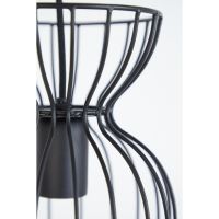 Lazar hanglamp ø18x34 cm - mat zwart