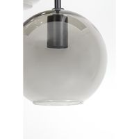 Subar hanglamp 4L - smoke glas
