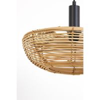 Milan hanglamp ø40x15 cm rotan - naturel