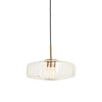 Pleat hanglamp glas