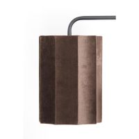 Edisa hanglamp 3L - velvet donkerbruin