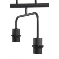 Edisa hanglamp 6L - mat zwart