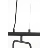 Edisa hanglamp 6L - velvet donker bruin
