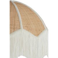Light & Living Malacia hanglamp Ø50x38 cm - raffia naturel+crème - OUTLET B