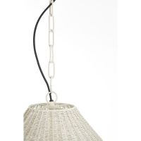 Arriate hanglamp ø33x46 cm - crème