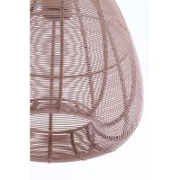 Oliveria hanglamp ø25x25 cm - licht roze