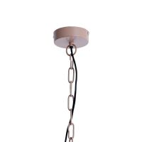 Oliveria hanglamp ø32x39 cm - licht roze