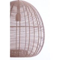 Oliveria hanglamp ø32x39 cm - licht roze