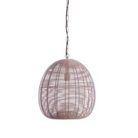 Light & Living Oliveria hanglamp ø41x50 cm - licht roze