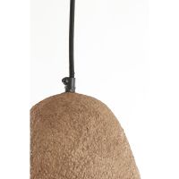 Divala hanglamp ø24x48 cm - antiek donker terra