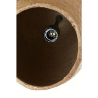 Divala hanglamp ø24x48 cm - antiek donker terra