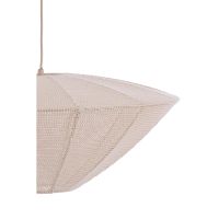Satilla hanglamp ø50x23 cm - crème