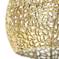 Sinula hanglamp Ø45x42 cm goud van het woonmerk Light & Living