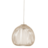 Rilana hanglamp metaal Ø34 cm beige van het woonmerk Light & Living