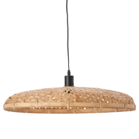 Paloma hanglamp rotan 60x9 cm naturel van het woonmerk Light & Living