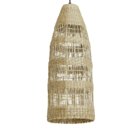 Latika hanglamp Ø20x42 cm naturel van het woonmerk Light&Living