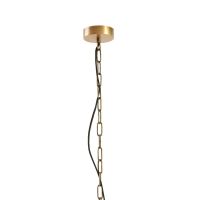 Søstrene hanglamp Ø24x45 cm - antiek brons+glas